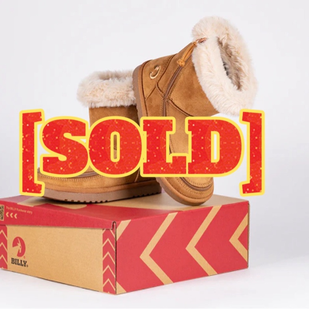 [SOLD] Billy Footwear - Chestnut Billy Cozy II Boots. US Toddler 10. NWT.